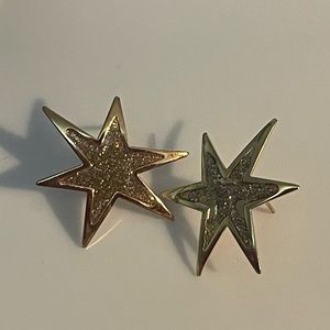 Gold Starburst Earrings
